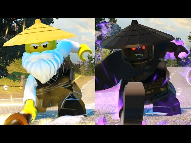 LEGO DC Super Villains - Custom Wu and Garmadon from Ninjago