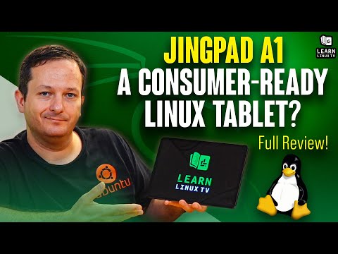 The JingPad A1 Linux Tablet, Full Review!