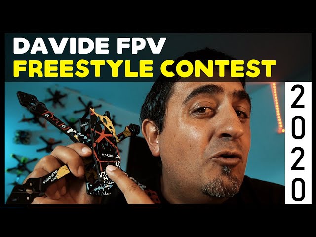 FPV FREESTYLE VIDEO CONTEST by DAVIDE FPV #DAVIDEFPVIVFC2020 CHI vincerà il D-ROCK LIMITED EDITION?
