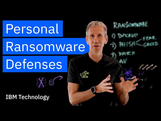Protecting Yourself from Ransomware