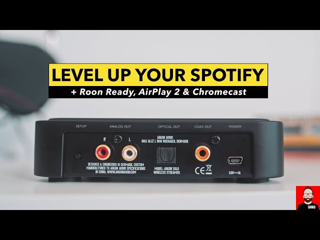 LEVEL UP your SPOTIFY, APPLE MUSIC & ROON w/ the Argon Solo