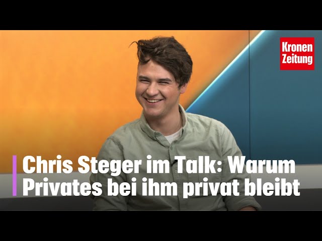 Austropop-Star Chris Steger: Deshalb schweigt er über sein Privatleben |krone.tv ADABEI