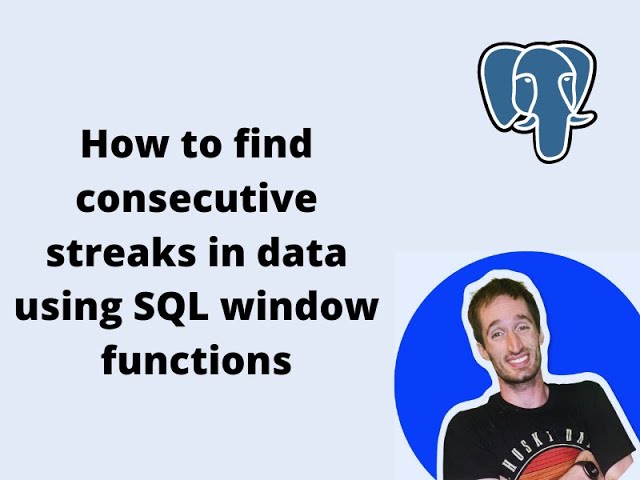 How to find consecutive streaks in data using SQL window functions (and identify cheaters in Halo 5)