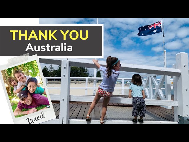 Thank you Australia - We are Going Back to the USA | Chloe sings 'I am Australian'