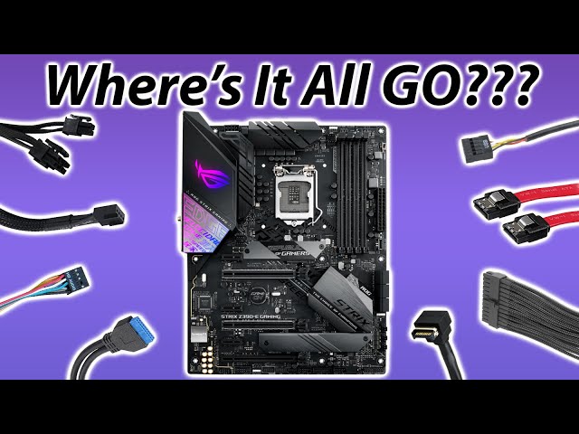 Where do all your PC Parts Plug In?!?! Motherboard Connectors