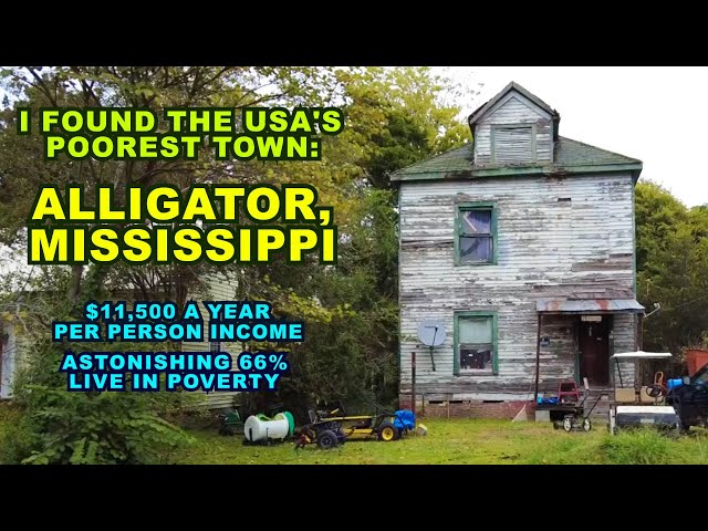 I Found The USA's Poorest Town: ALLIGATOR, MISSISSIPPI - Also, I Toured Helena, AR (A Mini Gary, IN)