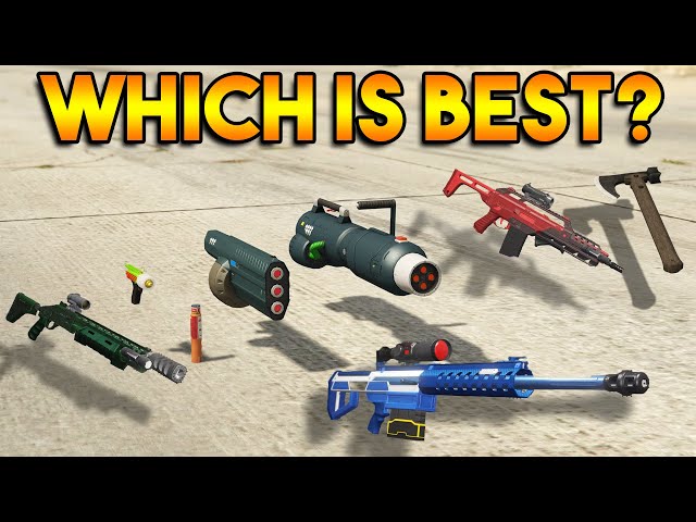 GTA 5 ONLINE : EXPENSIVE WEAPONS FROM EACH CATEGORY (WHICH IS BEST?)