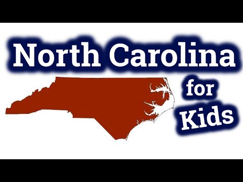 North Carolina for Kids | US States Learning Video