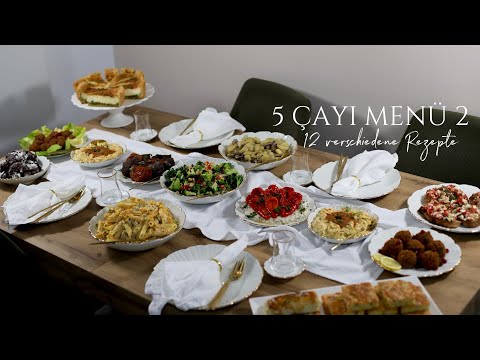 5 Cayi Menüs / Buffet Menüs