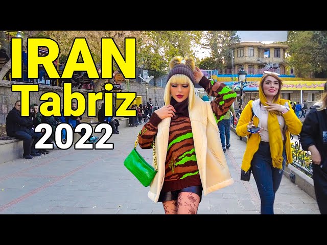 IRAN - Walking In Tabriz 2022 El Goli Park Iran Vlog ایران