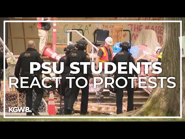 Portland State University campus reopens after police crackdown on protesters