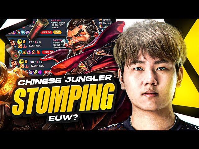 80% Win Rate in EUW CHALLENGER? *Chinese Prodigy BO*
