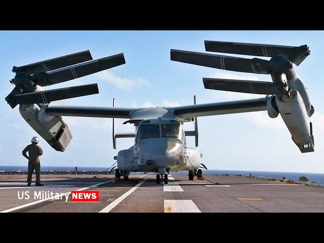 V-22 Osprey: The Incredible Aircraft That Can Do It All!