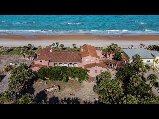 Exploring an Abandoned $3,000,000 PINK Beach Mansion.