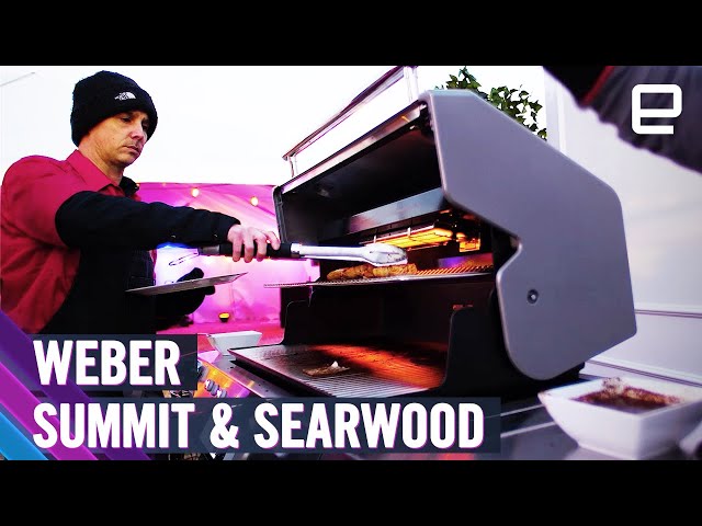 Weber Grills Summit & Searwood first look at CES 2024