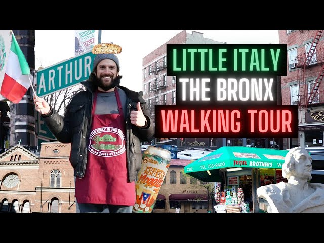 Tour of NYC's "Real Little Italy" in the Bronx