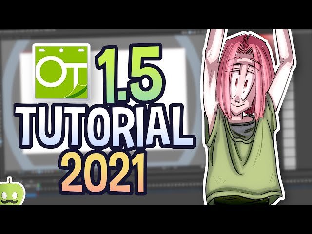 Opentoonz 1.5 Beginner Tutorial 2021 - Make 2D Animations For FREE!