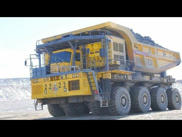 Insane Drifting and Burnout of Mining Trucks Compilation Powerful Machines Working at Another Level