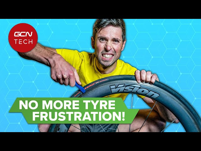 Fit ANY Difficult Bike Tire With This Easy Trick!
