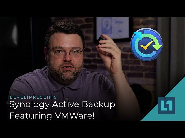 Synology Active Backup: Free VMWare Backup And Restore!