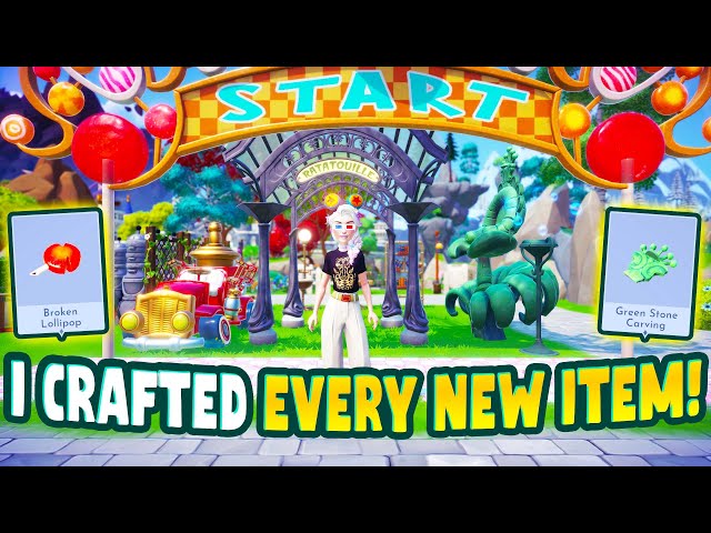 I Crafted Every New Item in Disney Dreamlight Valley Update 10. New Timebending Items are INSANE!