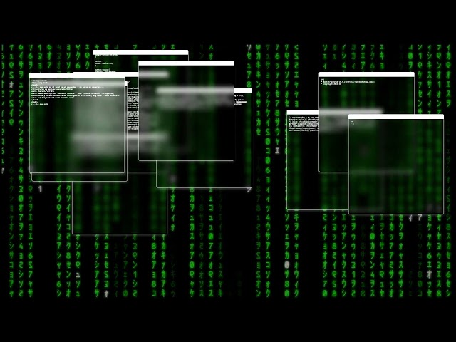 Matrix raincode - Screensaver Footage Background video
