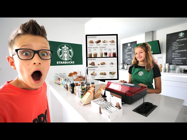 Karina Opens Up her Own Starbucks at Home