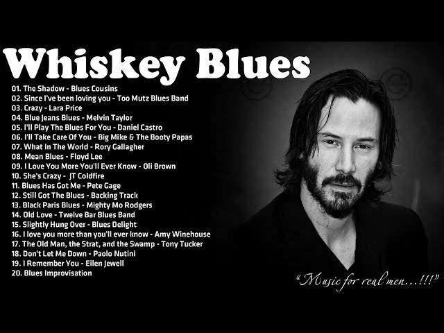 Whiskey Blues - A Little Whiskey And Midnight Blues - Relaxing Whiskey Blues Music #midnightwhiskey