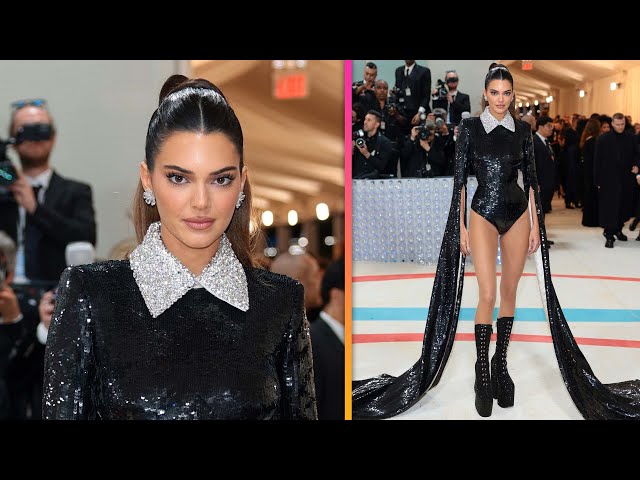 Met Gala 2023: Kendall Jenner Goes PANTSLESS