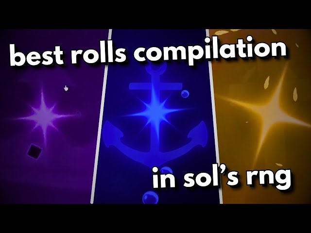 Luckiest People In Sol's RNG Compilation (Best Rolls) - Sol's RNG