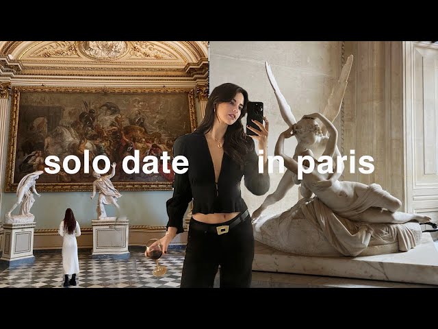 I'm alone in paris so i took myself on a date 🌹
