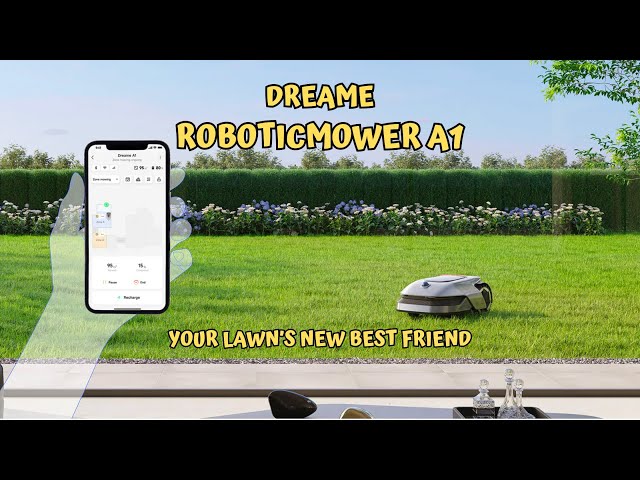Dreame Roboticmower A1 Your Lawn's New Best Friend! @DreameTech