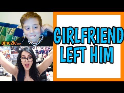 GIRLFRIEND LEFT HIM ON OMEGLE