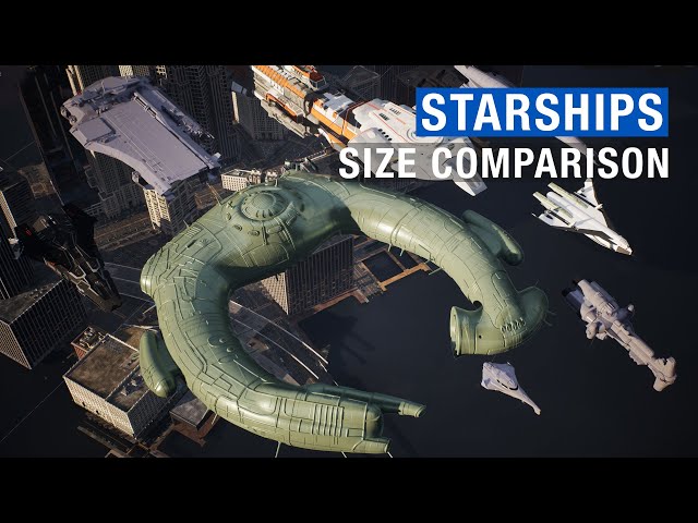 Starship Size Comparison inside the Matrix City