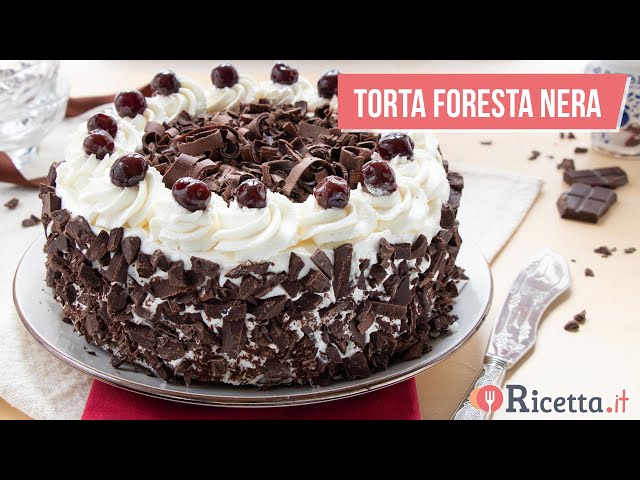 TORTA FORESTA NERA 🍒 Una torta così buona che vi stupirà - Ricetta.it