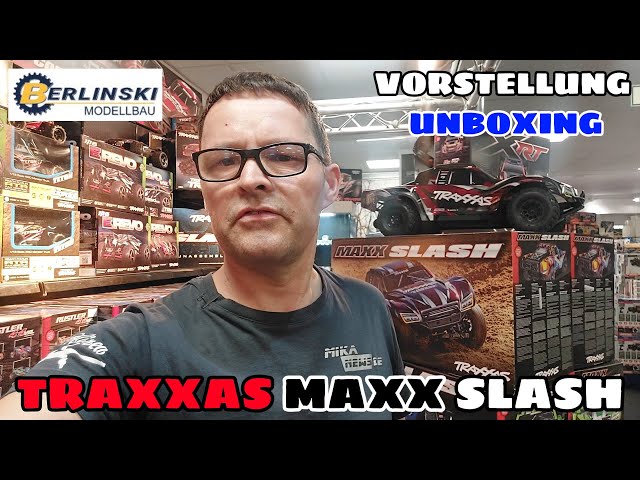 UNBOXING Traxxas MAXX SLASH Short Course 6S 1/8 bei Berlinksi