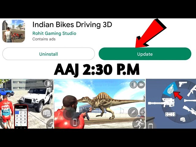 Update aa gaya | Indian bike driving 3d | Indian bikes driving 3d All codes