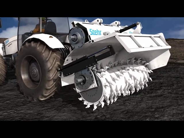 Stehr SBF 24-2 - Bodenstabilisierungs- und Brecherfräse als Anbaufräse für Traktoren