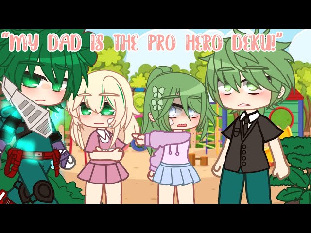 “My dad is the pro hero Deku! | BkDk | Mha | Future AU |