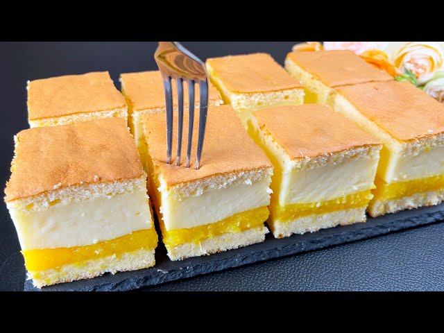🍊A cake that melts in your mouth Simple recipe for the fantastic cake