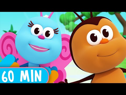 60 Minutes! The Best Little Bugs Songs!  - Kids Songs & Nursery Rhymes