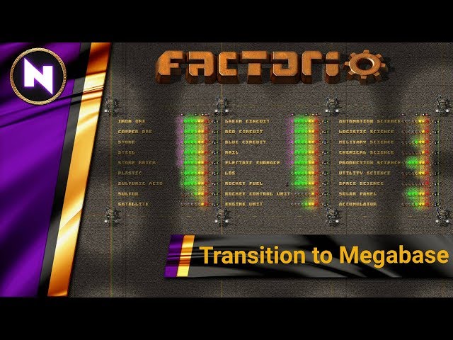 Step-by-Step Transition to Megabase - Factorio Engineering