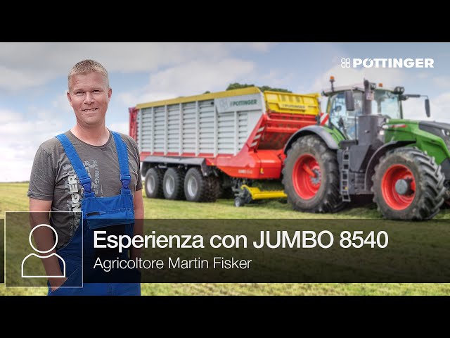 L'esperienza di Martin Fisker con il nuovo JUMBO 8540 | PÖTTINGER