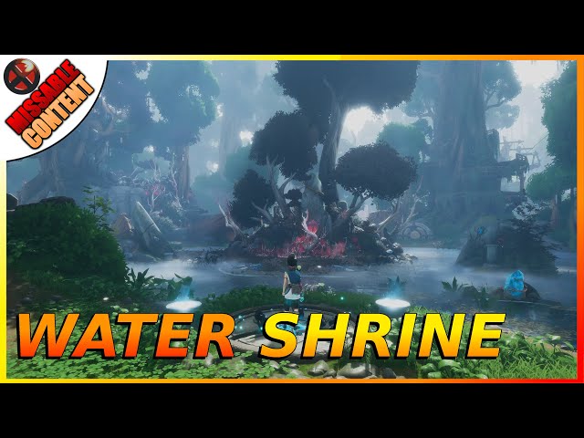 KENA BRIDGE OF SPIRITS Water Shrine Puzzle - How To Restore The Water Shrine In The Forgotten Forest
