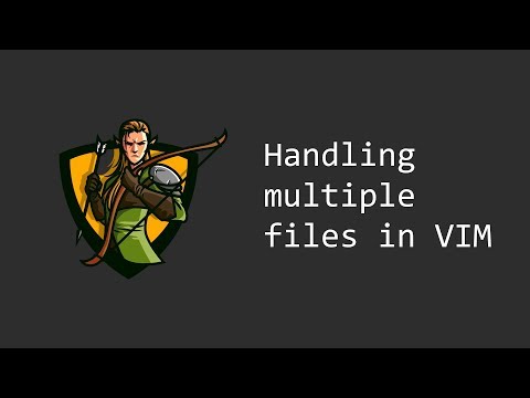 Handling Multiple Files in vim