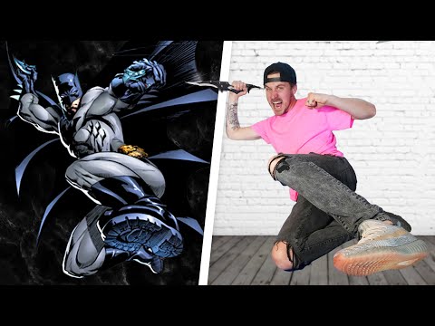 We Tried Batman Challenges In Real Life