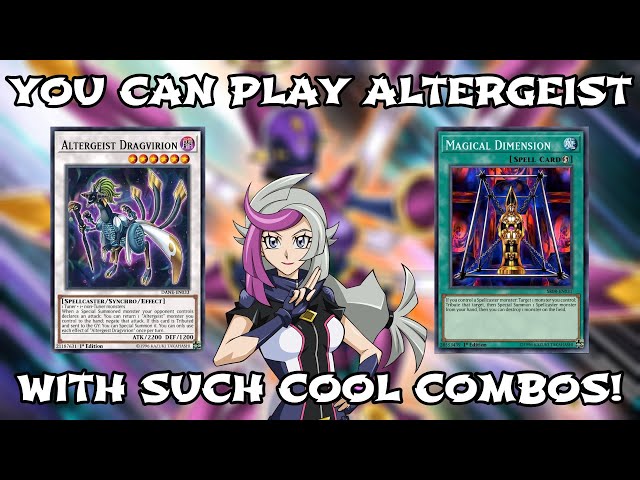 Yu-Gi-Oh! Duel Links || NEW ALTERGEIST SUPPORT & SKILL! PLAY ALTERGEIST OVERWRITE IN A SPICY WAY!