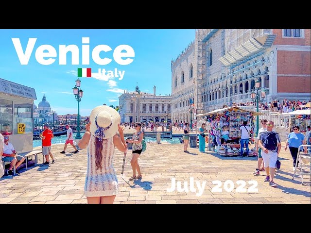 Venice, Italy 🇮🇹 | July 2022 - 4K/60fps HDR Walking Tour