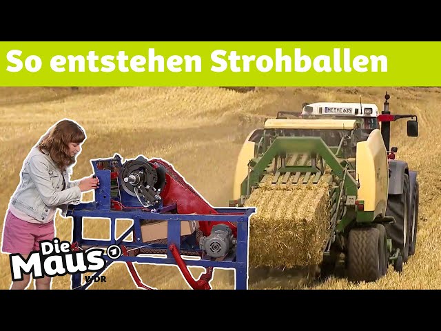 Strohballenknoter | DieMaus | WDR