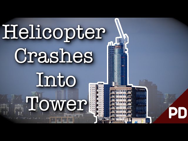 Helicopter Crashes into Crane in Fog | London Helicopter Disaster 2013